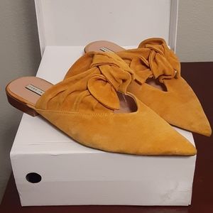 Zara  Pointed mules flat